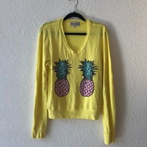 Wildfox v neck sweatshirt.